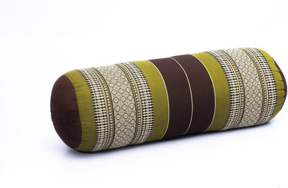 Yoga Bolster Pillow Bolster Pilates Size 26x10 Inches | Premium Natural Kapok | Eco-friendly | Comfortable Comfortable Long Pillow Support | Yoga Pillow, Yoga Exercise