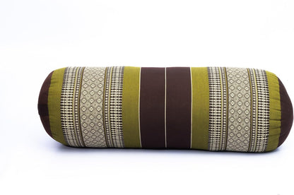 Yoga Bolster Pillow Bolster Pilates Size 26x10 Inches | Premium Natural Kapok | Eco-friendly | Comfortable Comfortable Long Pillow Support | Yoga Pillow, Yoga Exercise
