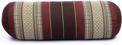 Yoga Bolster Pillow Bolster Pilates Size 26x10 Inches | Premium Natural Kapok | Eco-friendly | Comfortable Comfortable Long Pillow Support | Yoga Pillow, Yoga Exercise