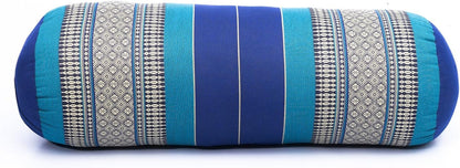 Yoga Bolster Pillow Bolster Pilates Size 26x10 Inches | Premium Natural Kapok | Eco-friendly | Comfortable Comfortable Long Pillow Support | Yoga Pillow, Yoga Exercise