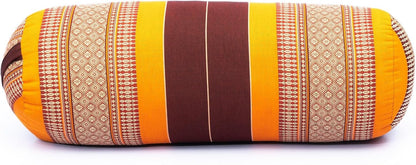 Yoga Bolster Pillow Bolster Pilates Size 26x10 Inches | Premium Natural Kapok | Eco-friendly | Comfortable Comfortable Long Pillow Support | Yoga Pillow, Yoga Exercise