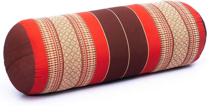 Yoga Bolster Pillow Bolster Pilates Size 26x10 Inches | Premium Natural Kapok | Eco-friendly | Comfortable Comfortable Long Pillow Support | Yoga Pillow, Yoga Exercise