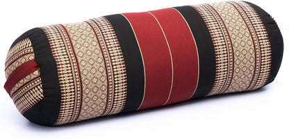 Yoga Bolster Pillow Bolster Pilates Size 26x10 Inches | Premium Natural Kapok | Eco-friendly | Comfortable Comfortable Long Pillow Support | Yoga Pillow, Yoga Exercise
