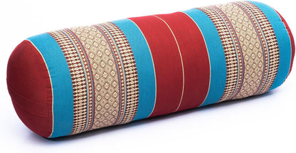 Yoga Bolster Pillow Bolster Pilates Size 26x10 Inches | Premium Natural Kapok | Eco-friendly | Comfortable Comfortable Long Pillow Support | Yoga Pillow, Yoga Exercise