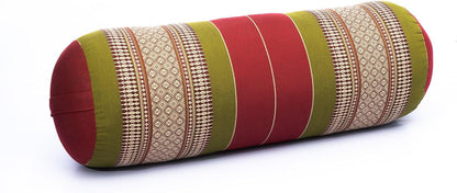Yoga Bolster Pillow Bolster Pilates Size 26x10 Inches | Premium Natural Kapok | Eco-friendly | Comfortable Comfortable Long Pillow Support | Yoga Pillow, Yoga Exercise