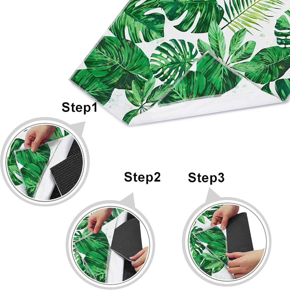 Yoga Mat Towel with Corner Pockets - Microfiber Yoga Towels for Hot Yoga Non Slip Moisture Wicking Sweat Absorbent, Tree of Life Yoga Towel Easy for Travel, Use in Hot Yoga,Bikram,Pilates and Fitness