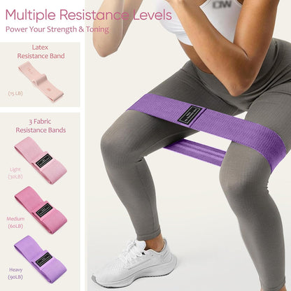 Pilates Kit, Home Pilates Workout Kit for Women, Pilates Equipment with 14.5"" Pilates Ring and Ball, Resistance Bands, Ankle Weights, Sliders & Grip Socks for Home Workouts