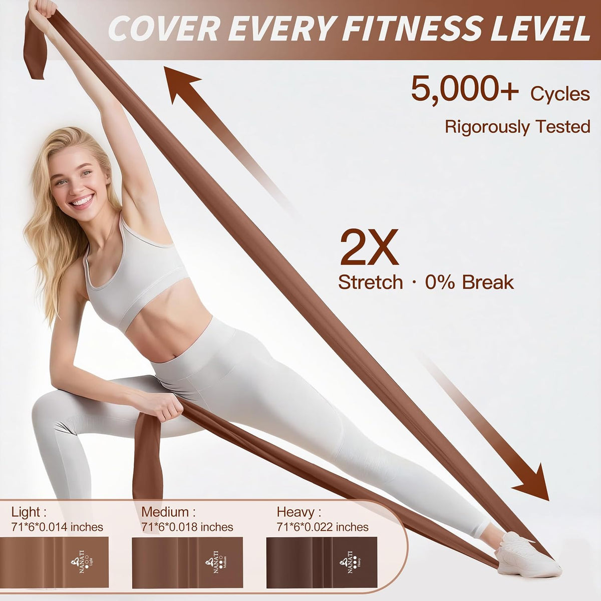 Pilates Kit, Home Pilates Workout Kit for Women, Pilates Equipment with 14.5"" Pilates Ring and Ball, Resistance Bands, Ankle Weights, Sliders & Grip Socks for Home Workouts
