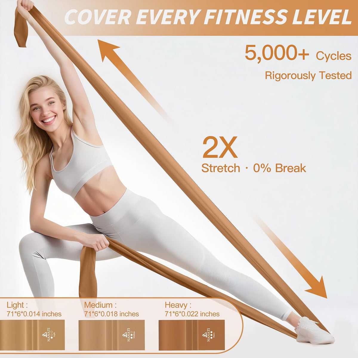 Pilates Kit, Home Pilates Workout Kit for Women, Pilates Equipment with 14.5"" Pilates Ring and Ball, Resistance Bands, Ankle Weights, Sliders & Grip Socks for Home Workouts