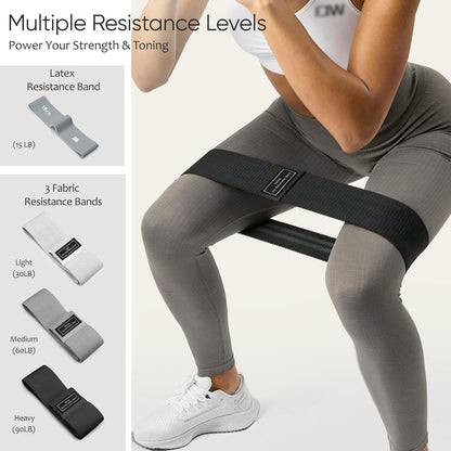 Pilates Kit, Home Pilates Workout Kit for Women, Pilates Equipment with 14.5"" Pilates Ring and Ball, Resistance Bands, Ankle Weights, Sliders & Grip Socks for Home Workouts