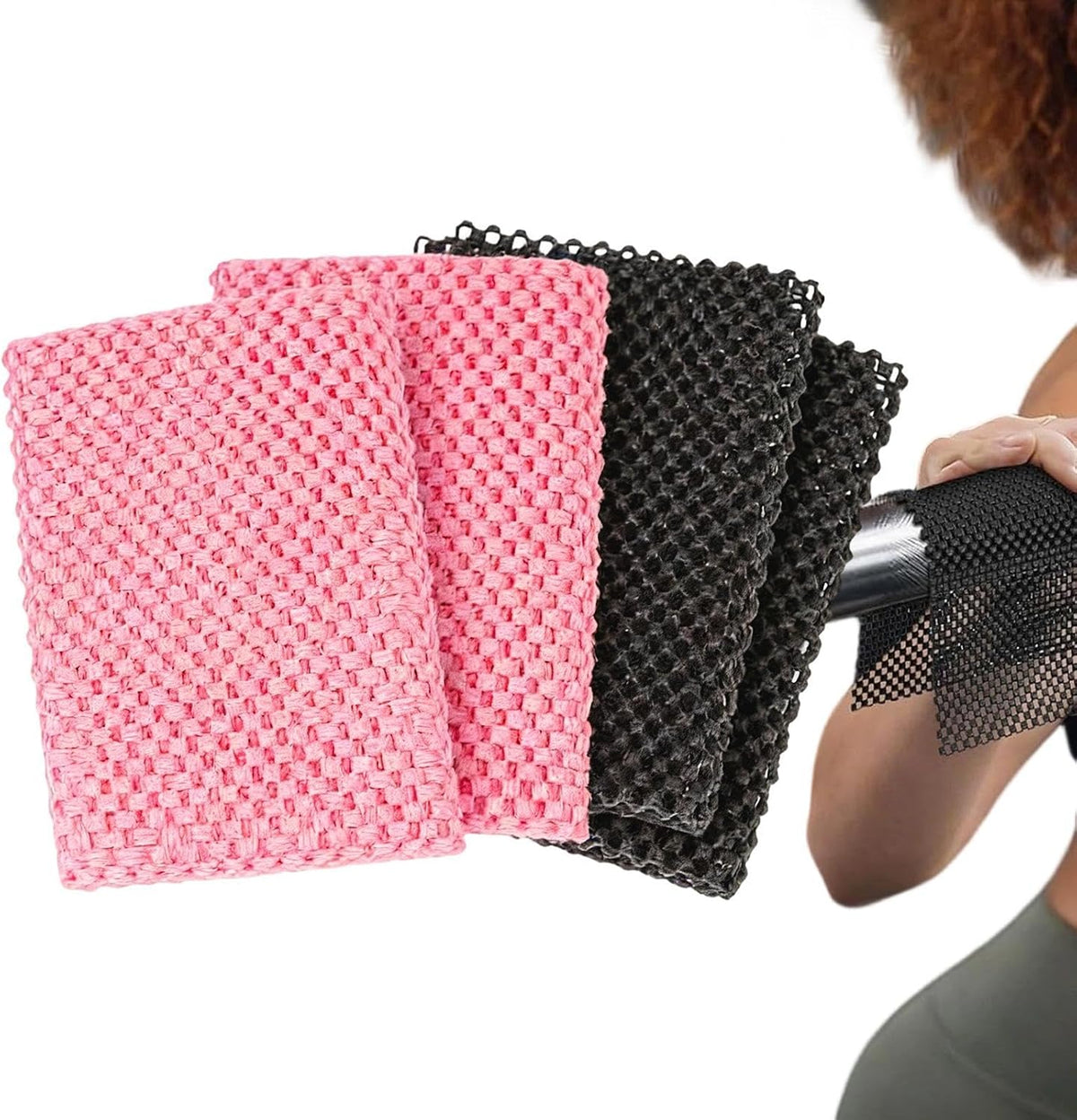 Pilates Mat Non Slip 4 Piece Workout Hand Pads