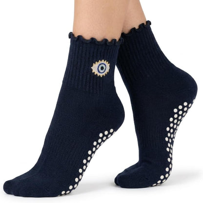 Non-Slip Cute Pilates Socks with Grips for Women | Cute Grip Socks for Yoga Womens