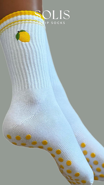 Non-Slip Cute Pilates Socks with Grips for Women | Cute Grip Socks for Yoga Womens