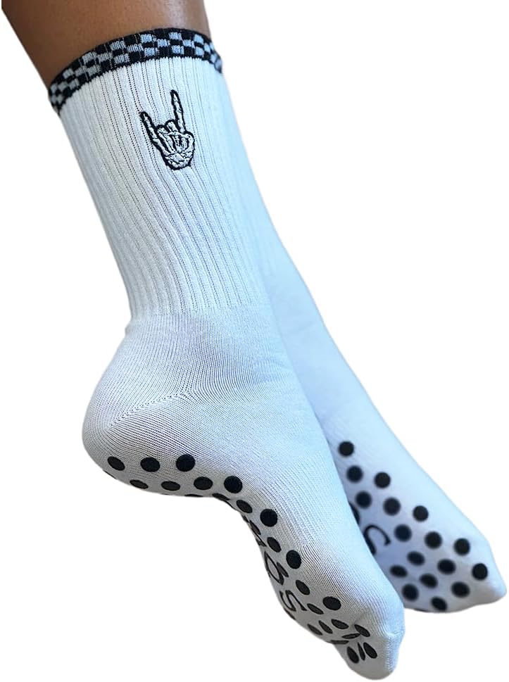 Non-Slip Cute Pilates Socks with Grips for Women | Cute Grip Socks for Yoga Womens