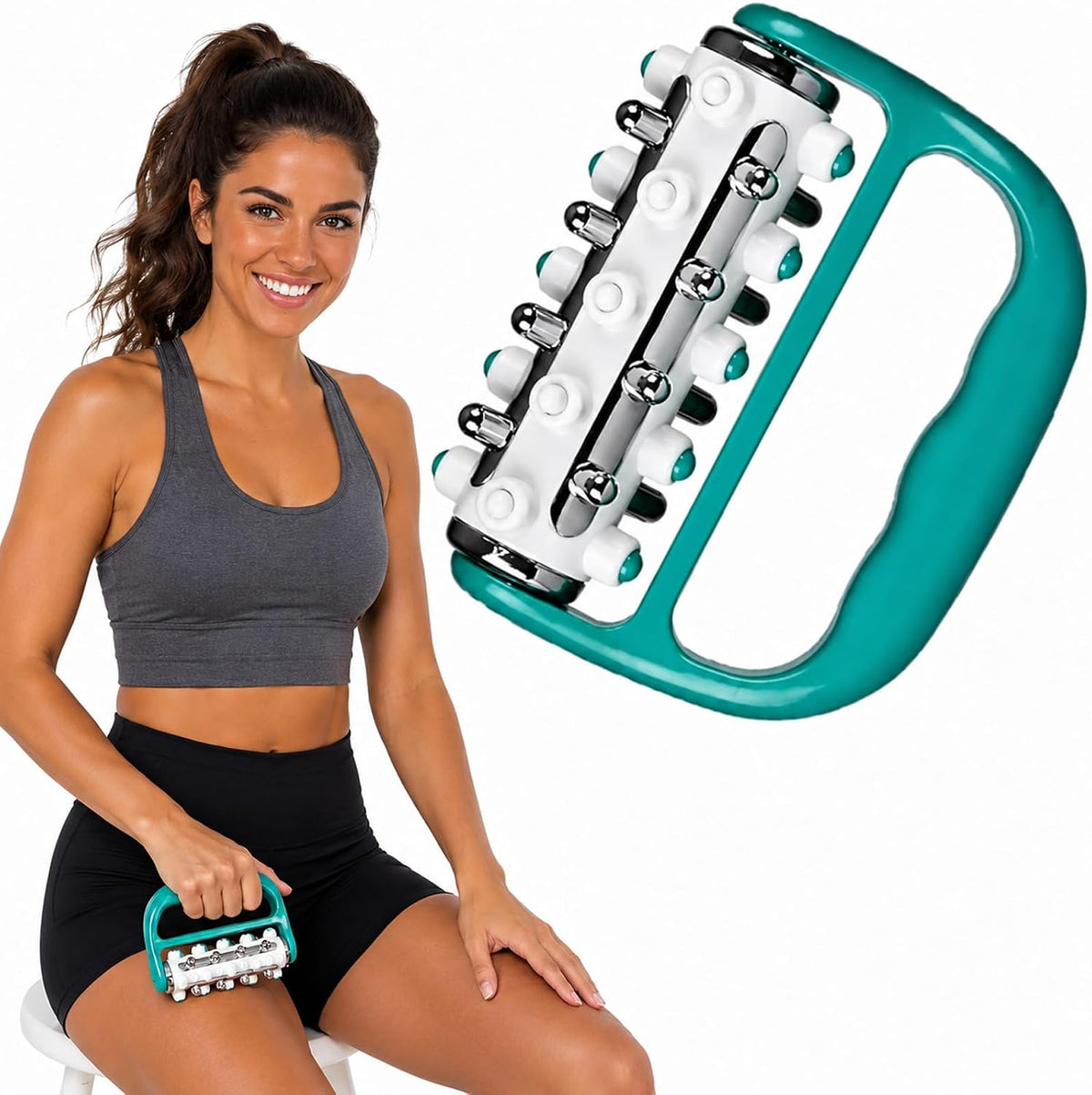 Cellulite Massage Roller Tool (Blue)
