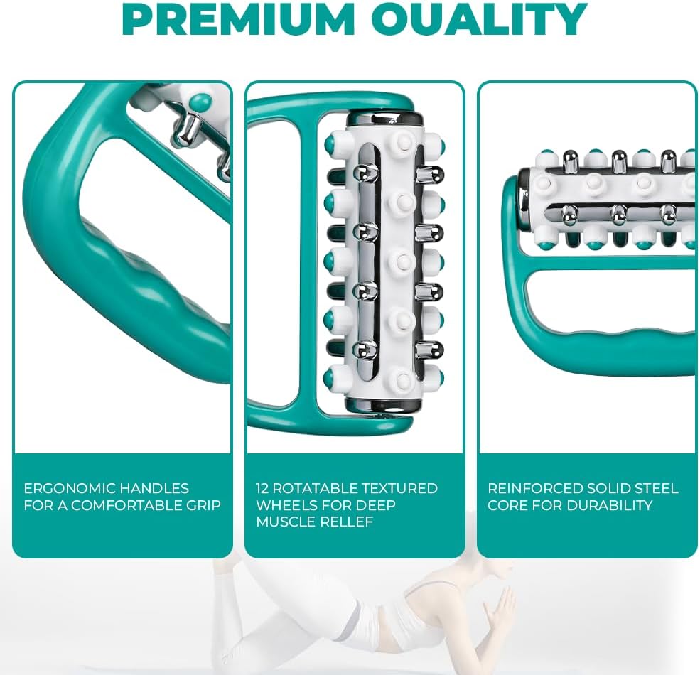 Cellulite Massage Roller Tool (Blue)