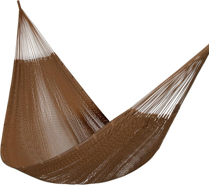 Handwoven Rope Mayan Hammock for Outside, 600 lbs Capacity