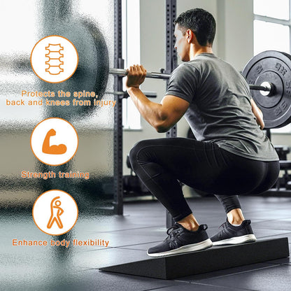 Squat Wedge Block Non-Slip Heel Elevated Training