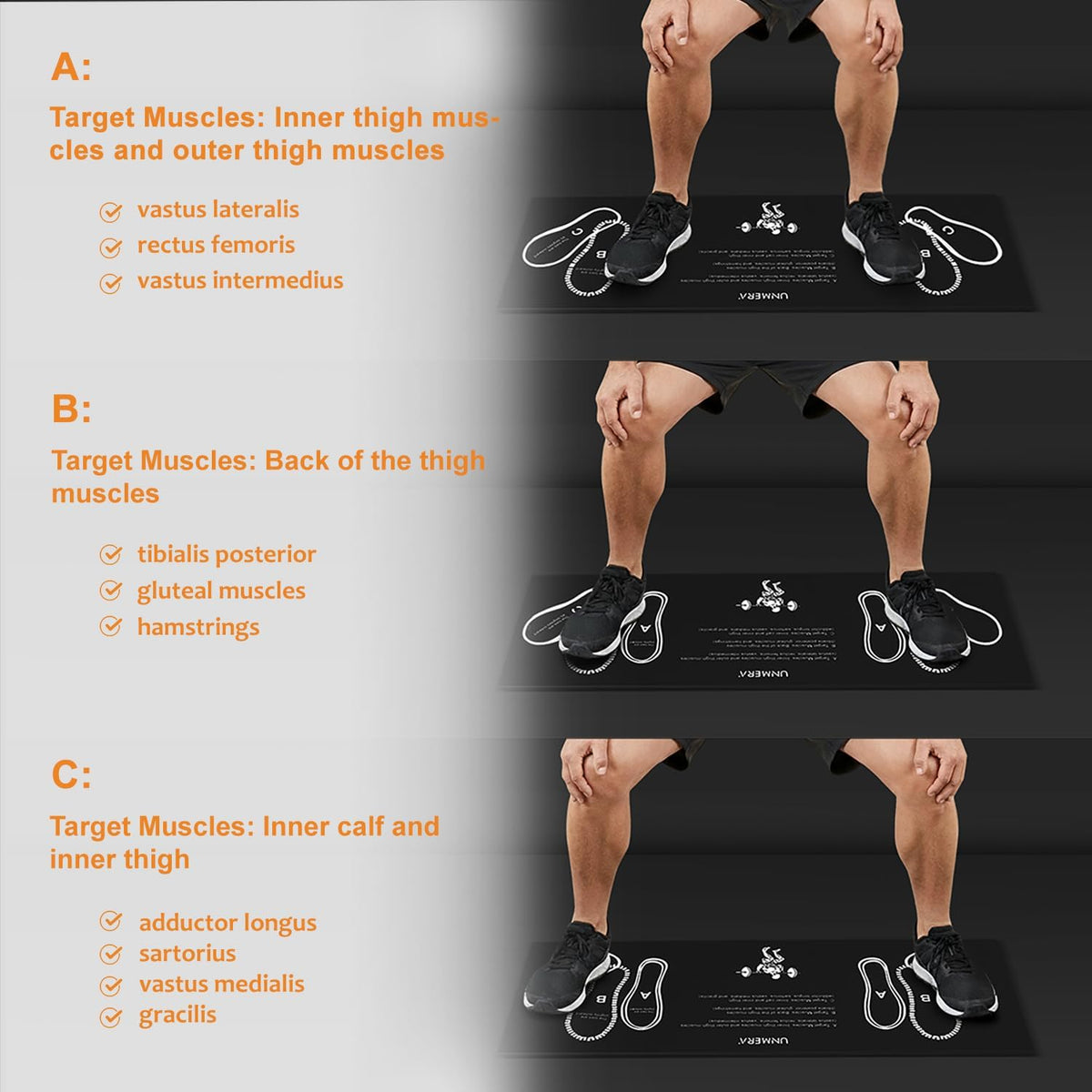 Squat Wedge Block Non-Slip Heel Elevated Training