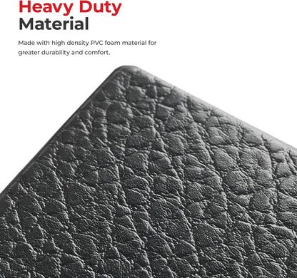 Equipment Mats, Home Gym Floor Protection, 4 Sizes | Non-Slip, Protects Floors/Equipment, Absorbs Vibration, Sweat-Resistant, High-Density Foam, For Different-Sized Machines