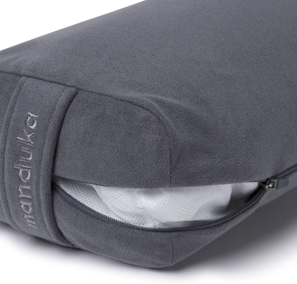 enlight Bolster Pillow - Yoga Pillow with Machine Washable Microfiber Cover, Curved Design for Optimal Workout and Meditation Support, Yoga and Pilates Equipment