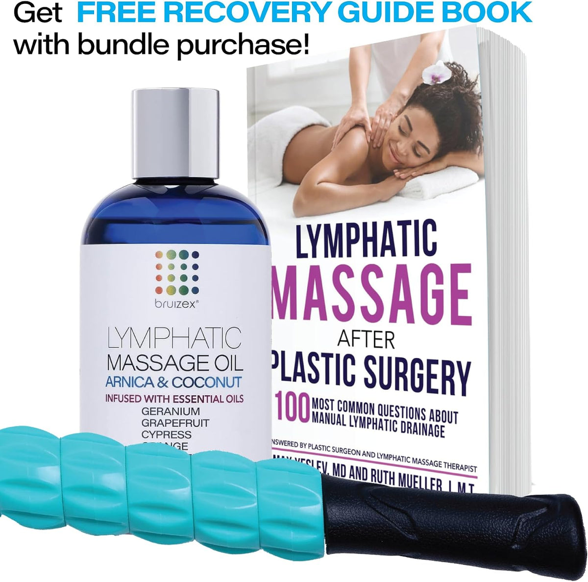 Lipo Roller Lymphatic Drainage Massager, Massage Tool for Stomach