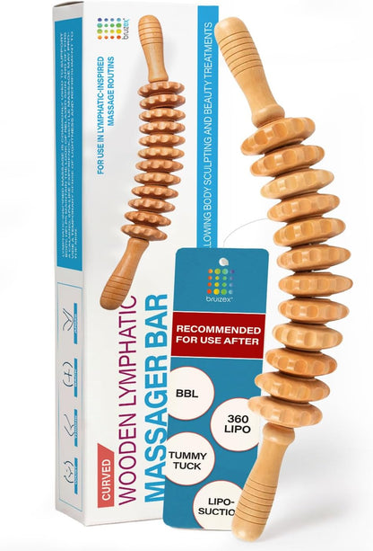 Lipo Roller Lymphatic Drainage Massager, Massage Tool for Stomach