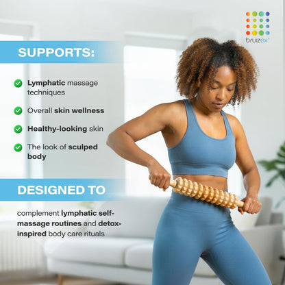 Lipo Roller Lymphatic Drainage Massager, Massage Tool for Stomach