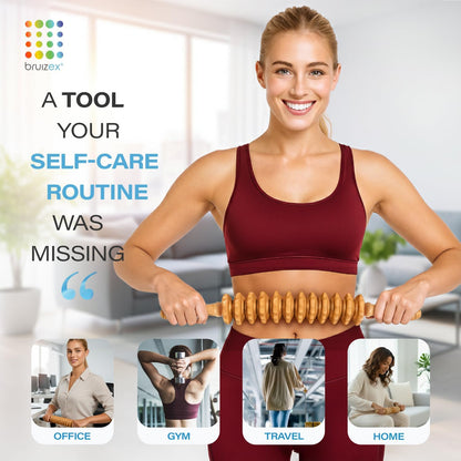 Lipo Roller Lymphatic Drainage Massager, Massage Tool for Stomach