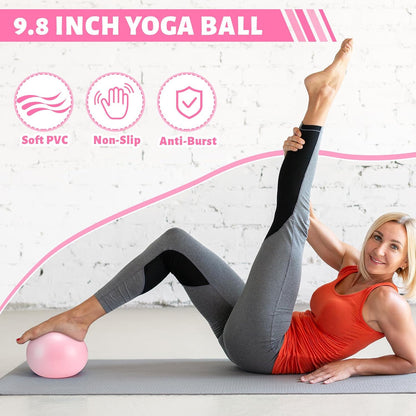 18Pcs Pilates Ring Set, Women Exercise Accessories