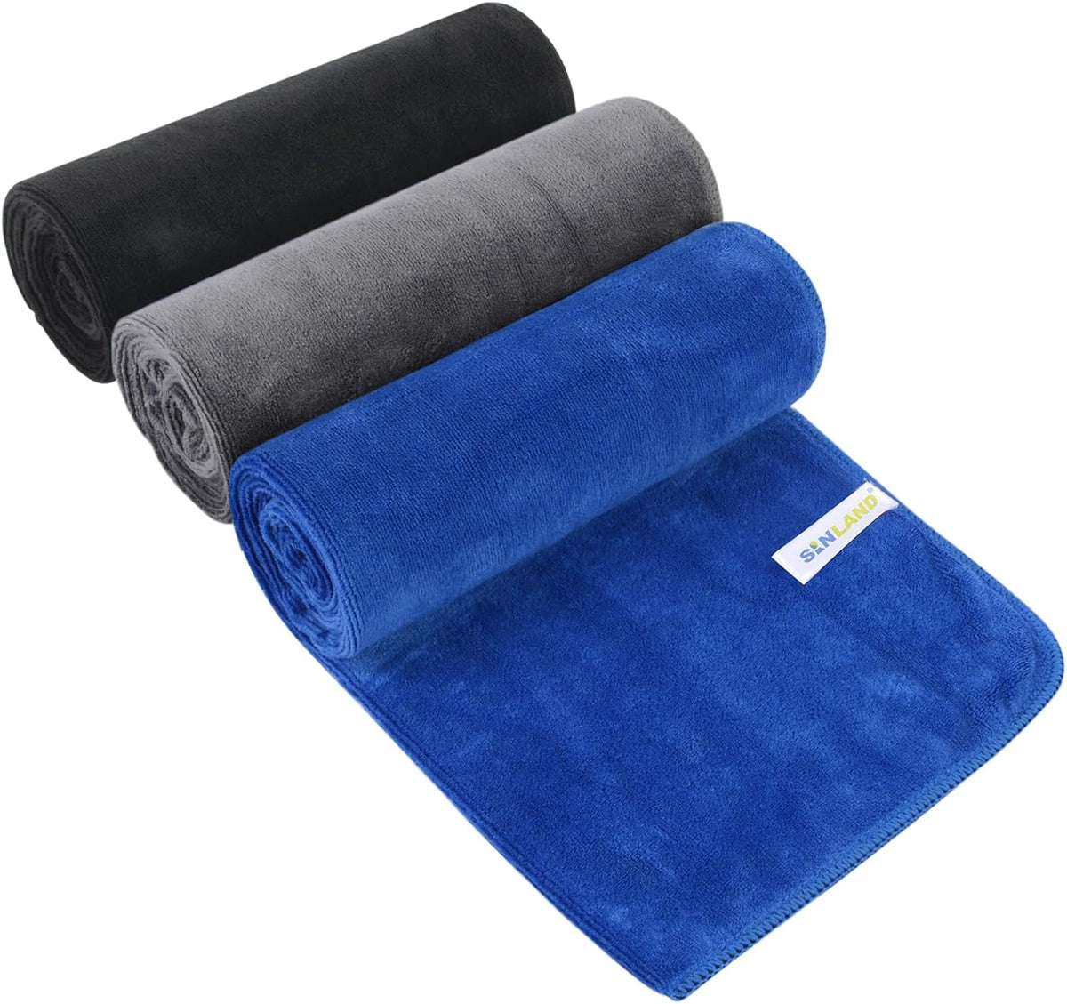 Microfiber Gym Towels, Workout Sweat Towel 16x32In