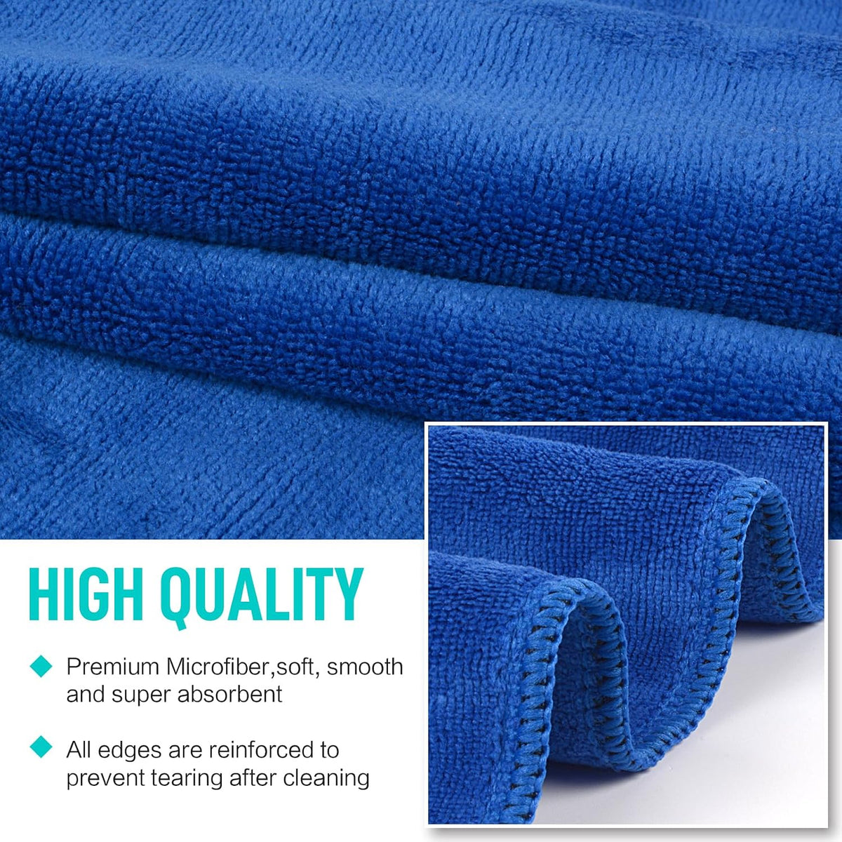 Microfiber Gym Towels, Workout Sweat Towel 16x32In