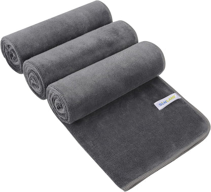 Microfiber Gym Towels, Workout Sweat Towel 16x32In