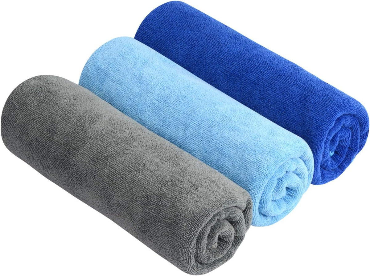 Microfiber Gym Towels, Workout Sweat Towel 16x32In