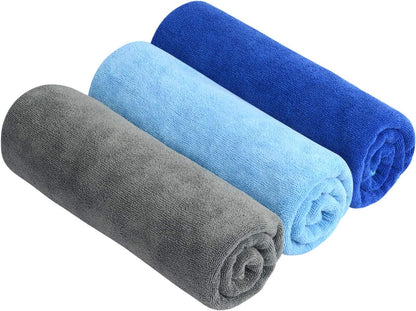 Microfiber Gym Towels, Workout Sweat Towel 16x32In