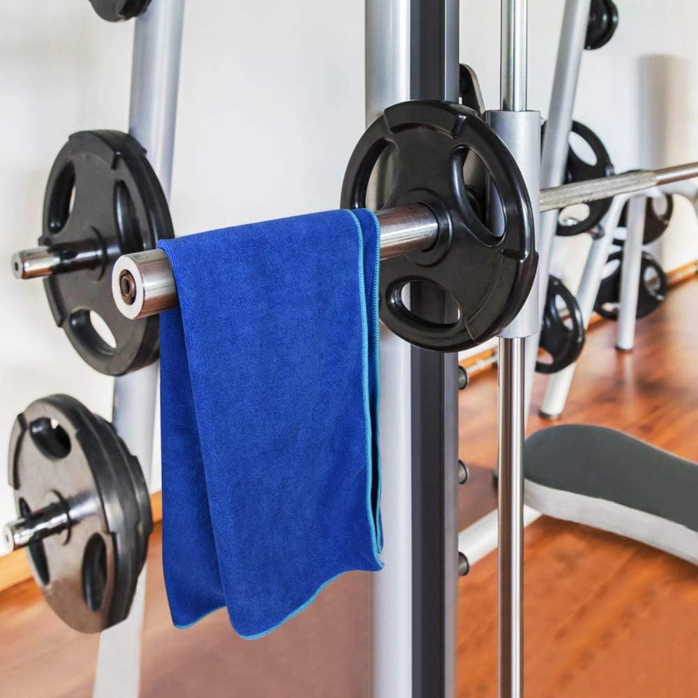 Microfiber Gym Towels, Workout Sweat Towel 16x32In