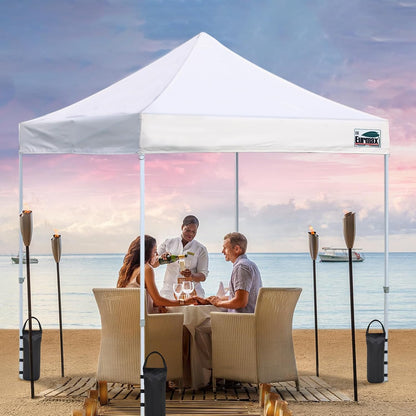 USA 4-Pack Universal Canopy Weights, Secure Wind Protection to Prevent Tipping, Easy Wrap-Around Installation Heavy Duty Sandbags (Without Sand), Fits All Instant Shelter Legs,Blue