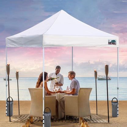 USA 4-Pack Universal Canopy Weights, Secure Wind Protection to Prevent Tipping, Easy Wrap-Around Installation Heavy Duty Sandbags (Without Sand), Fits All Instant Shelter Legs,Blue
