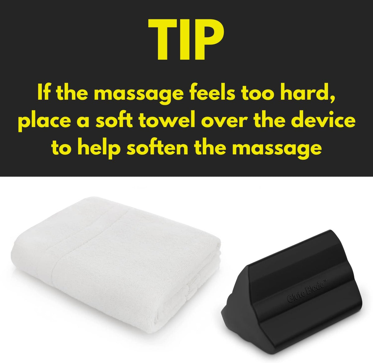 Piriformis Massage Roller, Hard Density