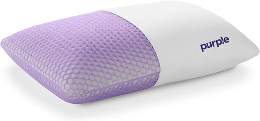 Harmony Pillow - Low Loft, Standard Size - Cooling Gel Neck Pillow