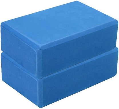 Yoga Blocks 2 Pack Supportive Latex-Free EVA Foam Yoga Blocks Set,9"x6"x3" Lightweight Non-Slip Surface High Density Yoga Block for Meditation Exercise Pilates Stretching