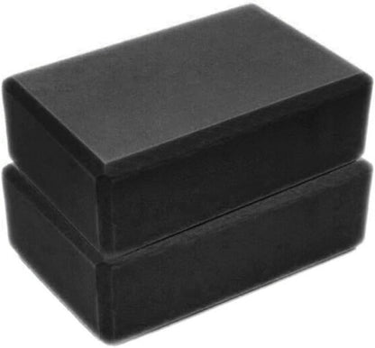 Yoga Blocks 2 Pack Supportive Latex-Free EVA Foam Yoga Blocks Set,9"x6"x3" Lightweight Non-Slip Surface High Density Yoga Block for Meditation Exercise Pilates Stretching