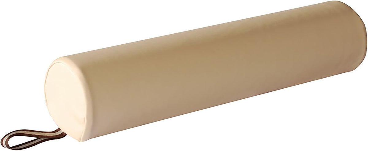 6" 3/4 Round Massage Bolster Pillow Cushion for Massage Tables- Black