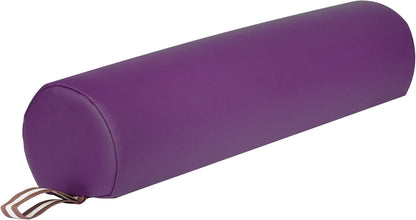 6" 3/4 Round Massage Bolster Pillow Cushion for Massage Tables- Black