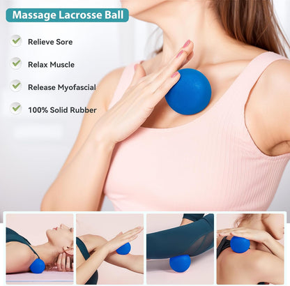 Pilates Ring Kit 12 PCS for Women, Home Workout Equipment with Magic Circle, Mini Exercise Ball, Resistance Bands, Massage Lacrosse, Yoga Strap, Full-Body Fitness Set for Toning & Gift