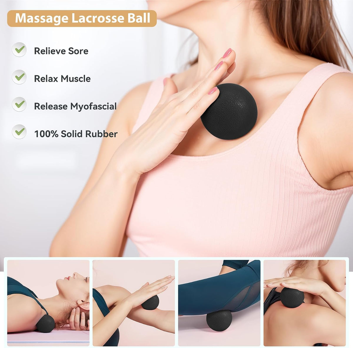 Pilates Ring Kit 12 PCS for Women, Home Workout Equipment with Magic Circle, Mini Exercise Ball, Resistance Bands, Massage Lacrosse, Yoga Strap, Full-Body Fitness Set for Toning & Gift