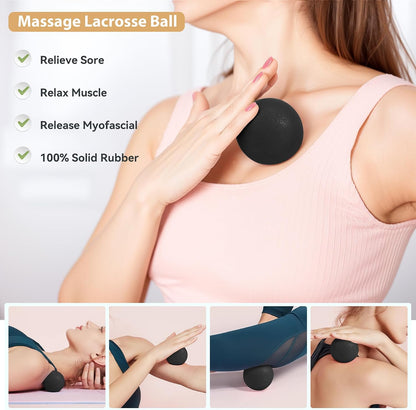 Pilates Ring Kit 12 PCS for Women, Home Workout Equipment with Magic Circle, Mini Exercise Ball, Resistance Bands, Massage Lacrosse, Yoga Strap, Full-Body Fitness Set for Toning & Gift