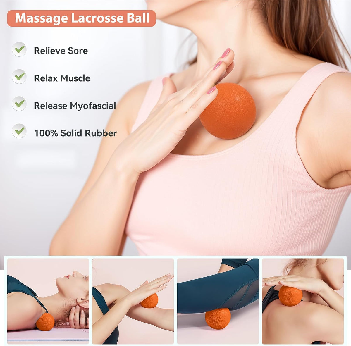 Pilates Ring Kit 12 PCS for Women, Home Workout Equipment with Magic Circle, Mini Exercise Ball, Resistance Bands, Massage Lacrosse, Yoga Strap, Full-Body Fitness Set for Toning & Gift