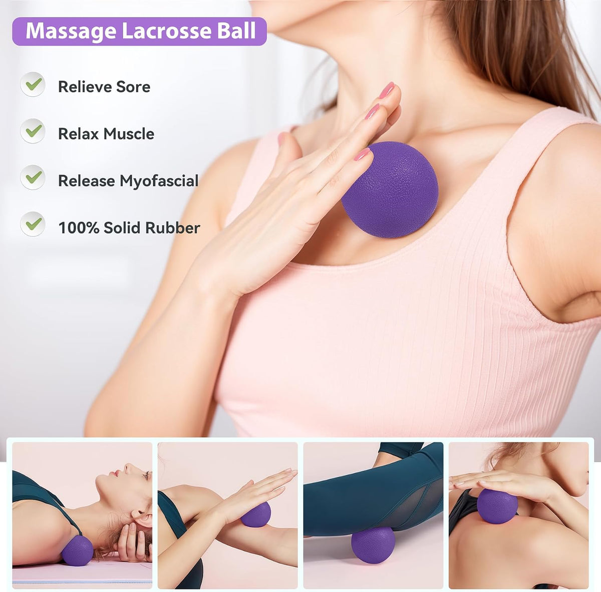 Pilates Ring Kit 12 PCS for Women, Home Workout Equipment with Magic Circle, Mini Exercise Ball, Resistance Bands, Massage Lacrosse, Yoga Strap, Full-Body Fitness Set for Toning & Gift