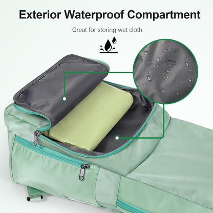 Yoga Mat Bag Carrier with Mesh & Zipper Pockets